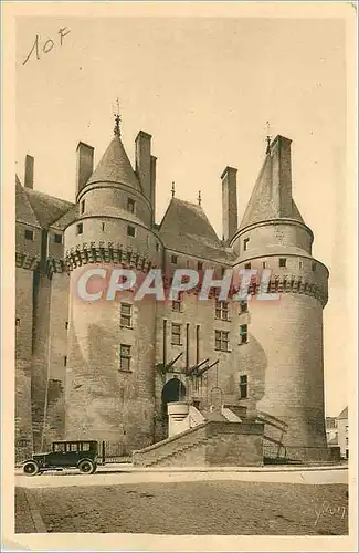 Cartes postales Chateau de Langeais (Indre et Loire) Chateaux de la Loire La Douce France Automobile