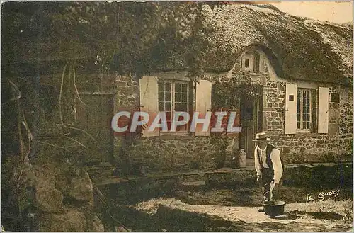 Ansichtskarte AK La Normandie Pittoresque Maison Normande