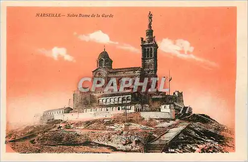 Cartes postales Marseille N D de la Garde