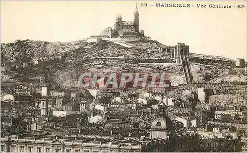 Cartes postales Marseille Vue Generale