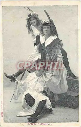 Cartes postales Groupe Alencon