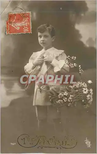 Cartes postales 1er Avril Enfant