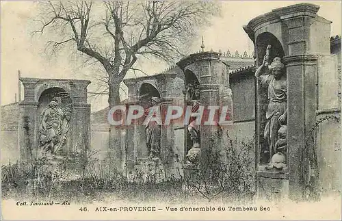 Cartes postales Aix en Provence Vue d'ensemble du Tombeau Sec