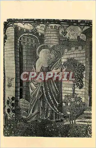 Ansichtskarte AK Beaune (Cote d'Or) Eglise Notre Dame Tapisserie Histoire de la Vierge Saint Joachim et Sainte An