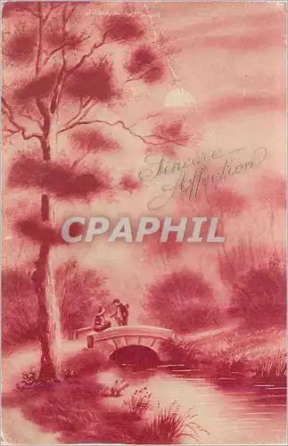 Cartes postales Sincere Affection Fantaisie
