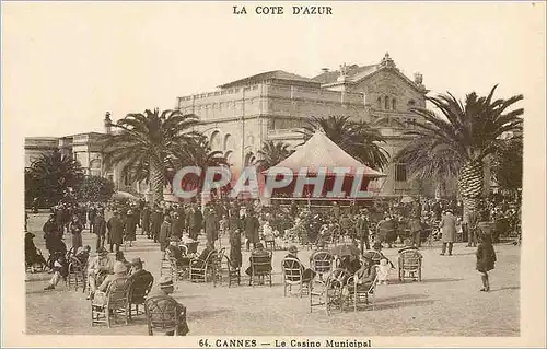 Cartes postales Cannes Cote d'Azur Le Casino Municipal