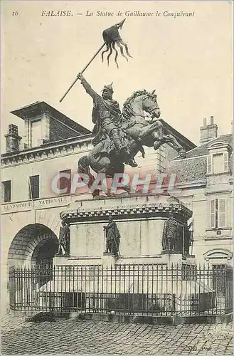 Cartes postales Falaise La Statue de Guillaume le Conquerant