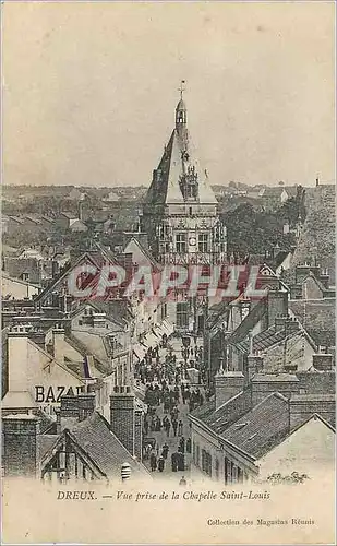 Ansichtskarte AK Dreux Vue prise de la Chapelle Saint Louis