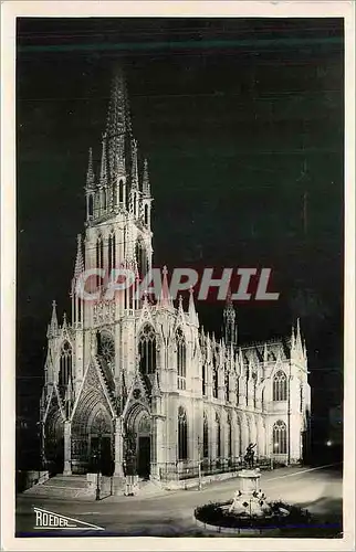 Moderne Karte Nancy L'Eglise St Epvre Illuminee