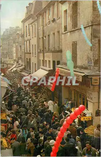 Cartes postales moderne Paris La Rue Mouffetard