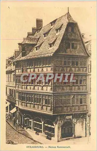 Cartes postales Strasbourg Maison Kammerzell