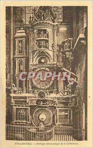 Ansichtskarte AK Strasbourg Horloge Astronomique de la Cathedrale