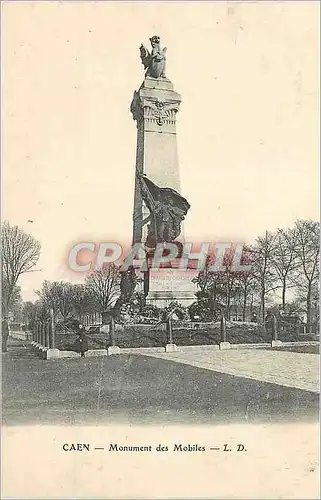 Ansichtskarte AK Caen Monument des Mobiles