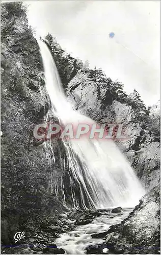 Moderne Karte Aigueblanche (Savoie) Cascade du Morel