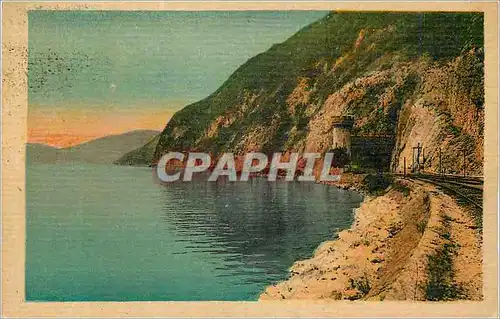 Cartes postales Aix les Bains Lac du Bourget Le Tunnel de Gresine