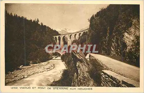 Ansichtskarte AK Viaduc et Pont de Ste Marie aux Houches