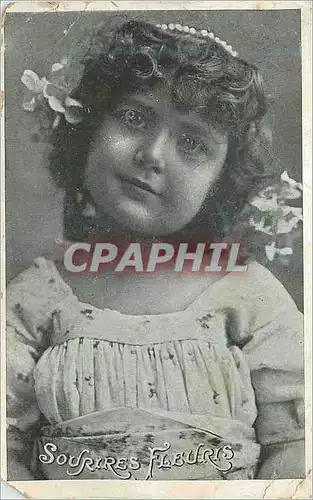 Cartes postales Sourires Fleuris