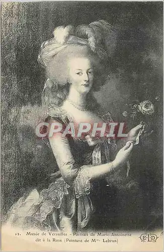 Ansichtskarte AK Musee de Versailles Portrait de Marie Antoinette