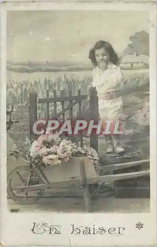 Cartes postales Un Baiser