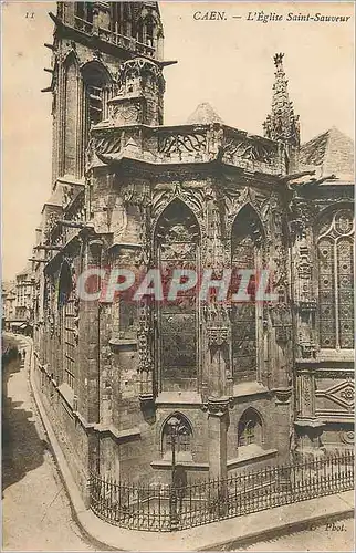 Cartes postales Caen L'Eglise Saint Sauveur