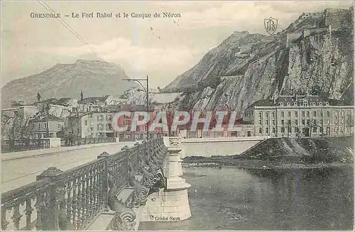 Cartes postales Grenoble Le Fort Rabol et le Casque de Neron