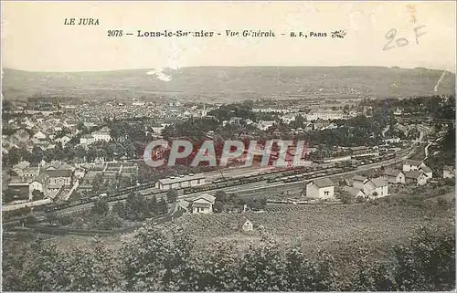 Cartes postales Lons le Saunier Le Jura Vue Generale