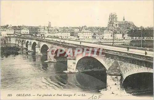 Ansichtskarte AK Orleans Vue Generale et Pont Georges V