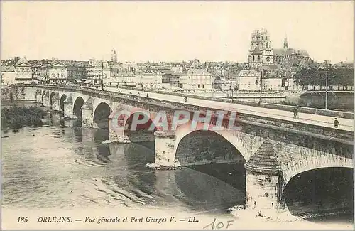 Cartes postales Orleans Vue Generale et Pont Georges V
