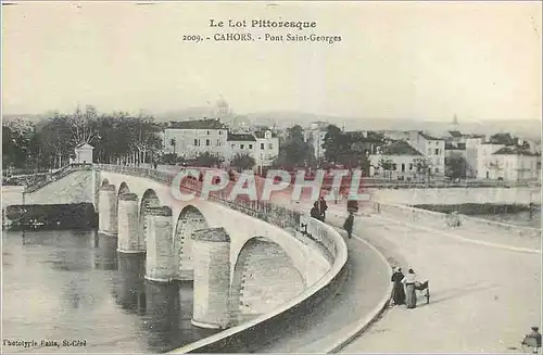 Cartes postales Cahors Le Lot Pittoresque Pont Saint Gerges