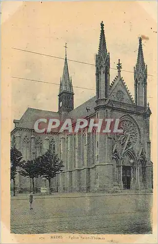Cartes postales Reims Eglise Saint Thomas