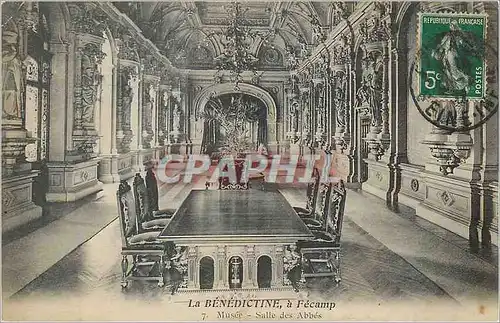 Cartes postales Benedictine a Fecamp Musee Salle des Abbes