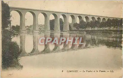 Cartes postales Limoges Le Viaduc et la Vienne