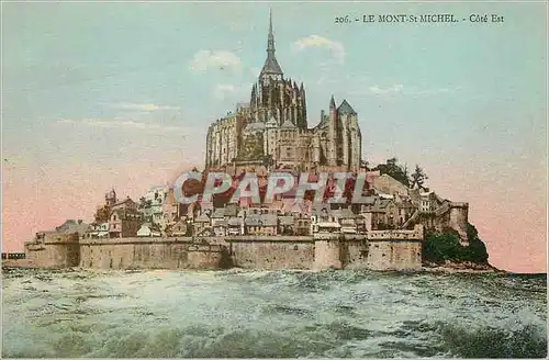 Ansichtskarte AK Le Mont Saint Michel Cote Est