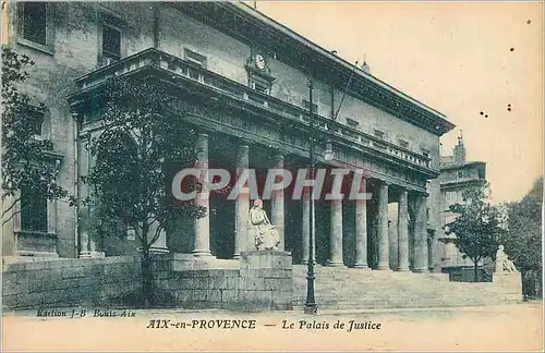 Ansichtskarte AK Aix en Provence Le Palais de Justice