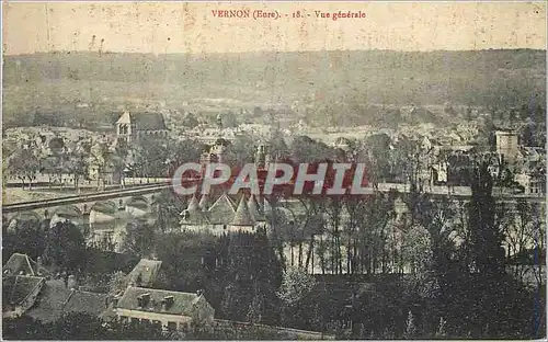 Cartes postales Vernon (Eure) Vue Generale
