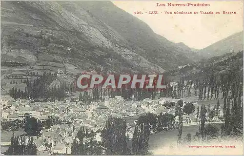 Ansichtskarte AK Luz Les Hautes Pyrenees Vue Generale et Vallee du Bastan