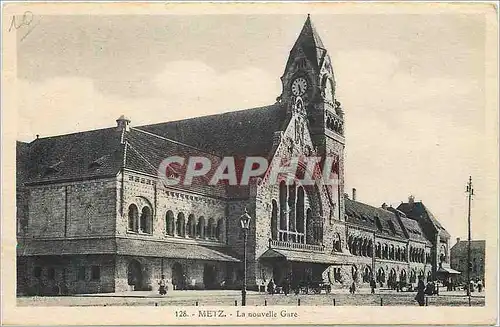 Ansichtskarte AK Metz la Nouvelle Gare