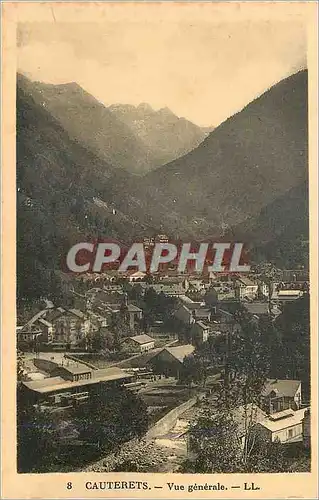 Cartes postales Cauterets Vue Generale