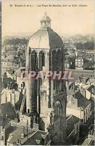 Cartes postales Tours ( I et L) la Tour St Martin XIIe et XIIIe Siecles