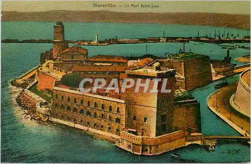 Cartes postales Marseille le Fort Saint Jean