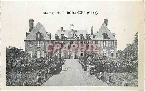 Ansichtskarte AK Chateau de Rabodanges (Orne)