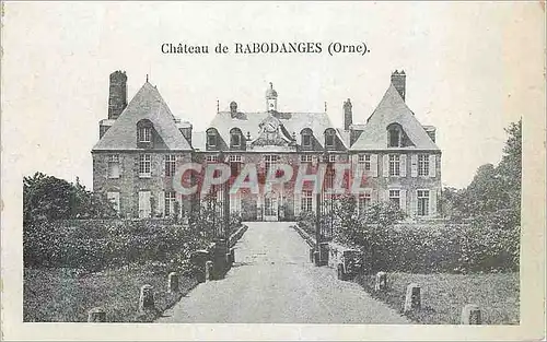 Cartes postales Chateau de Rabodanges (Orne)
