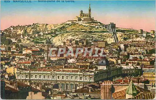 Cartes postales Marseille Notre Dame de la Garde