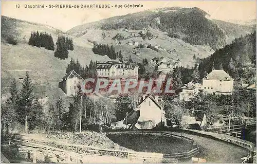 Cartes postales Dauphine St Pierre de Chartreuse Vue Generale