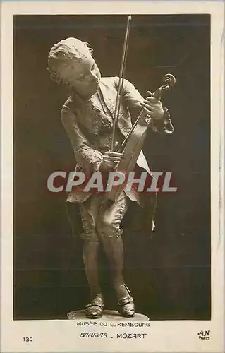 Cartes postales Musee du Luxembourg Barrias Mozart