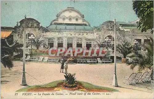 Ansichtskarte AK Vichy La Facade du Casino