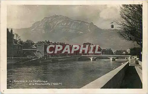 Cartes postales Grenoble Le Teleferique et le Moucherotte
