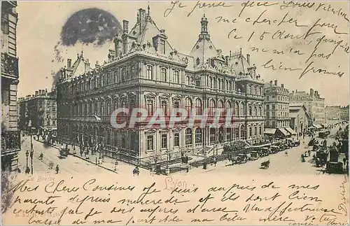 Cartes postales Lyon La Bourse