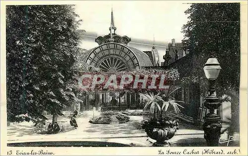 Cartes postales Evian les Bains La Source Cachat (Hebrard)