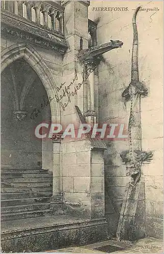 Cartes postales Pierrefonds Gargouille